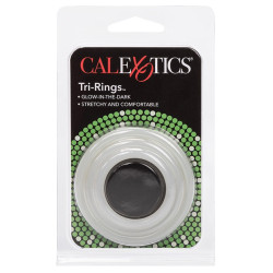 Calexotics Tri-Rings Cockring Phosphorescents